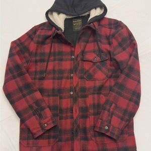 Sunrise Kingdom - Red and Black Plaid Men's Jacket XL